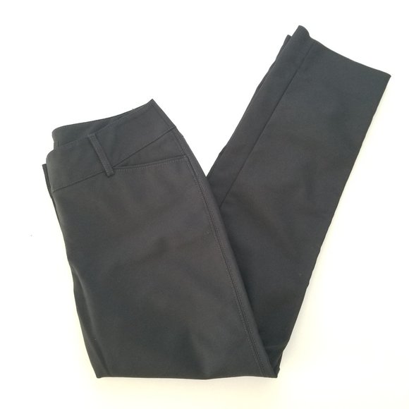 WHBM Black Comfort Stretch Slim Ankle Pant Size 2R - Picture 3 of 12